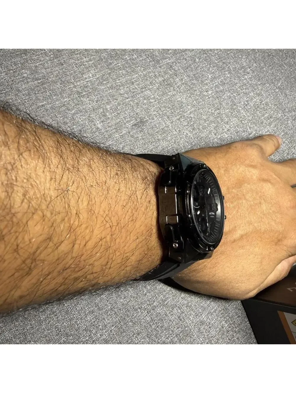 Activa X Invicta Digital Men's Watch 51mm Black on Black NWT